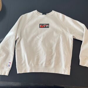 Kith x Nike For New York Knicks Fleece Crewneck NBA Size Medium